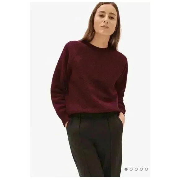 Everlane The ReNew Fleece Raglan Sweatshirt - Picture 1 of 8